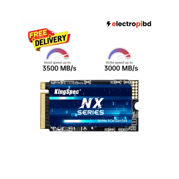 KingSpec M.2 NVMe PCIe 3.0 X4 SSD (128GB)