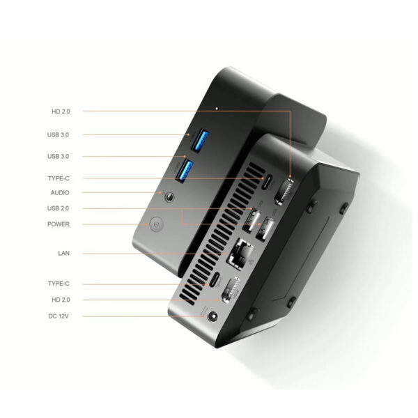 T9 Mini PC with Intel Alder Lake N100 - High Performance in a Compact Build - Image 2